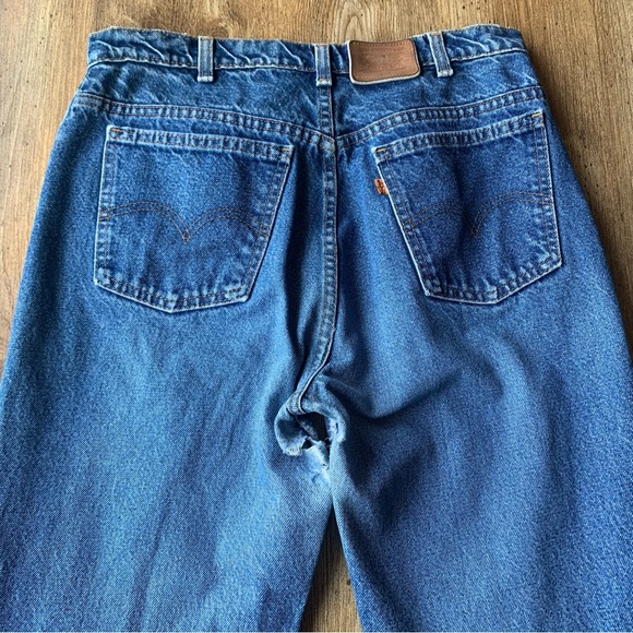 Vintage Levi’s 619 Orange Tab Denim 32x29 - Picture 3 of 9